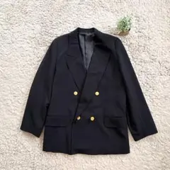 【ジュンコ シマダ】ダブルブレストブレザー ゴールドボタン テーラードジャケット