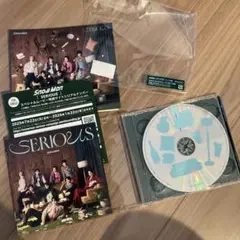 【新品、初回盤Ａ特典】SERIOUS (CD)(シール）DVDのみなし匿名配送
