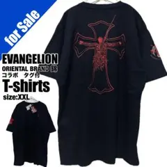 EVANGELION × 錦 コラボ タグ付 リリス 刺繍　Tシャツ XXL 黒