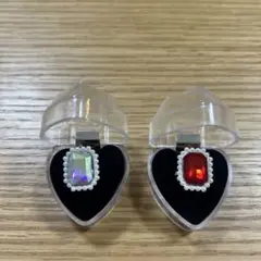 おもちゃの指輪　キッズサイズ　子供指輪　ケース付き　新品　玩具　キラキラかわいい