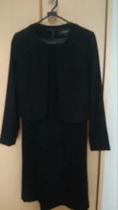 喪服ワンピースジャケット2点セット9号