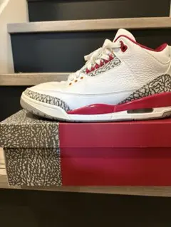 Air Jordan 3 カーディナルレッド