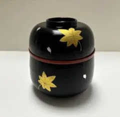 新品　4個セット　真塗瓢形信玄弁当　しんげんべんとう 和食器 おしゃれ 重箱 漆塗り 山中漆器 信玄弁当箱 6客セット 新品未使用 長期保管品