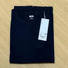 ユニクロU クルーネックTシャツ　男女兼用　XS ブルー