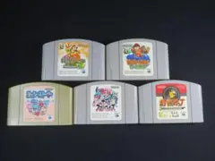 任天堂 N64 ゲームソフト 5本 バンジョーとカズーイ2 など　ジャンク
