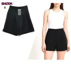 *新品　タグ付き EMODA エモダ キュロット スカート ショートパンツ S