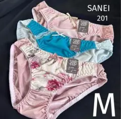 201 サンエイ　トリコットショーツ　パンティー　まとめ売り　3枚　M
