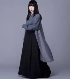アソートレイヤードロングシャツ Ellno Loset