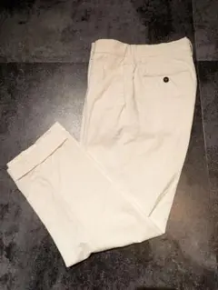 dunhill ホワイトチノパン　Made in Italy