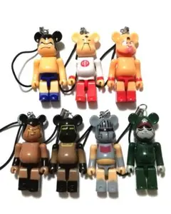 キン肉マン× BE@RBRICK ×CCレモン　ベアブリック 7点セット