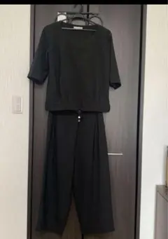 おしゃれセットアップ♡ブラック　モノトーンコーデ
