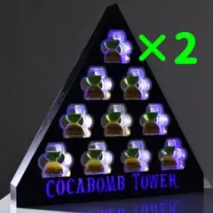 コカボムタワー　LED ディスプレイ　コカレロタワー　キャバクラ　新品 レア コカボムタワー LED ディスプレイ ケース ライト