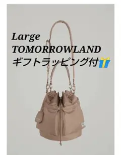 ベージュ L PORTER × HYKE 2WAY TOOL BAG ハイク