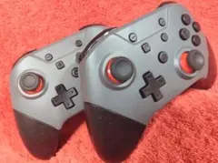 2【Switch】ワイヤレス コントローラー ゲームパッド プロコン 互換