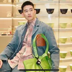 【新品未使用】LOEWE Fisherman Jacket LOEWE】フィッシャーマン デニムジャケット Blue 送料関税込