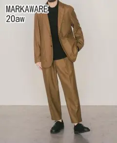 MARKAWARE ペグトップ フランネル パンツ pegtop marka