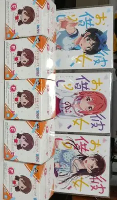 一番くじ　彼女、お借りします。E賞　ちょこのっこ　フィギュア￼G賞ブックボード