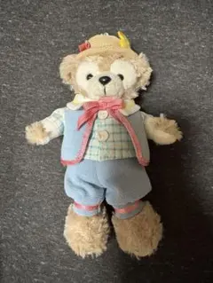 ダッフィー　オープンマウス　ぬいぐるみバッジ　イースター2010