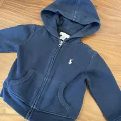 Ralph Lauren フード付きトレーナー 12M ネイビー