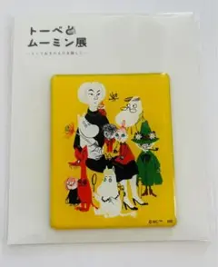 【新品未使用】トーベとムーミン展　moomin マグネット　A ムーミン　黄色