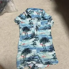 GAP 海とヤシの木ロンパース 12-18ヶ月