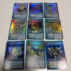 旧デジモンカード　９枚まとめ売り　デジカ