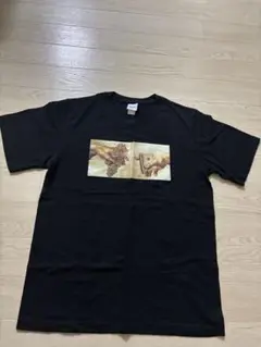 ガンジャアートプリント 黒 Tシャツ