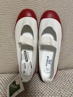 【新品タグ付き】上履き ムーンスター Tef 23.5cm 赤
