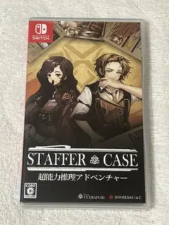 Switch Staffer Case:超能力推理アドベンチャー (送料無料)