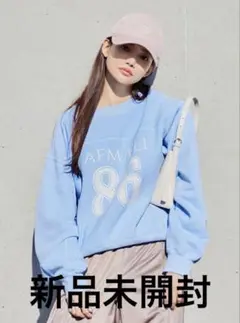 snidel ナンバーロゴスウェット　新品未開封　LBLU