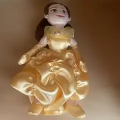 美女と野獣 ベル ぬいぐるみバッジ