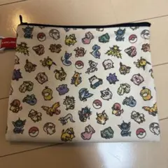 ポケモン キャラクター ポーチ 使用感あり ペン移りあり