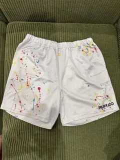 RUFFLOG × TAIN コラボ ペイントスプラッシュ柄 白 メッシュ XL
