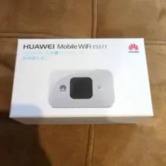 HUAWEI Mobile WiFi E5577 ホワイト