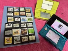 3DS本体＆DS本体、カセット25枚セット