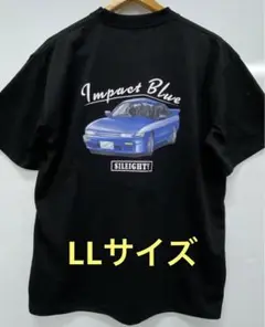 頭文字D イニシャルD インパクトブルー　半袖　Tシャツ LLサイズ　ブラック