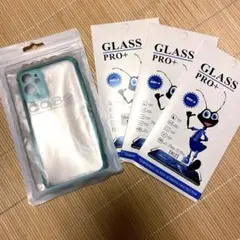 iphone12 /12Pro ケース+ガラスフィルム　【未使用】 3枚セット