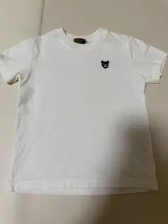 DOUBLE.B ホワイト クマ刺繍 Tシャツ 100cm