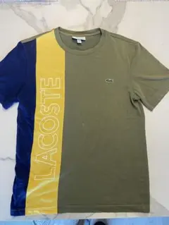 LACOSTE オリーブグリーン Tシャツ US S