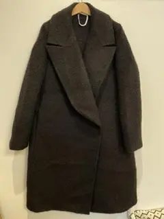 black winter coat