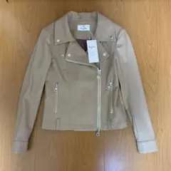 新品　kay me ケイミー　トープ　ストレッチライダース　ジャケット