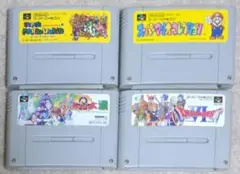 スーパーファミコン ゲーム4本セット