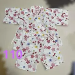 ホットビスケッツ　ミキハウス　甚平　110