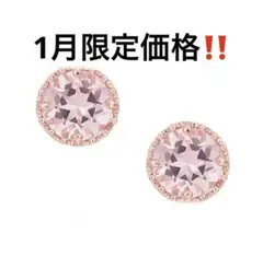 ツツミ tutumi ピアス K10 PG モルガナイト