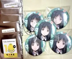 暗殺教室　神崎有希子　10周年　記念　缶バッジ　5個　セット