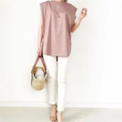 値下げ！M7days【松村純子さんコラボ】ノースリーブTシャツ