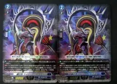 ヴァンガード銀の茨 ライジング・ドラゴン RRR D-BT08　2枚セット