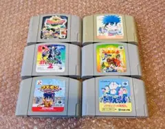 【ニンテンドー64ソフト6本セット・任天堂】qda