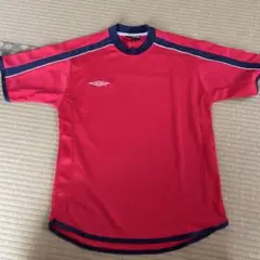 90s〜00s Umbro ゲームシャツ　レッド