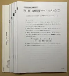 共通テスト実践問題 現代社会